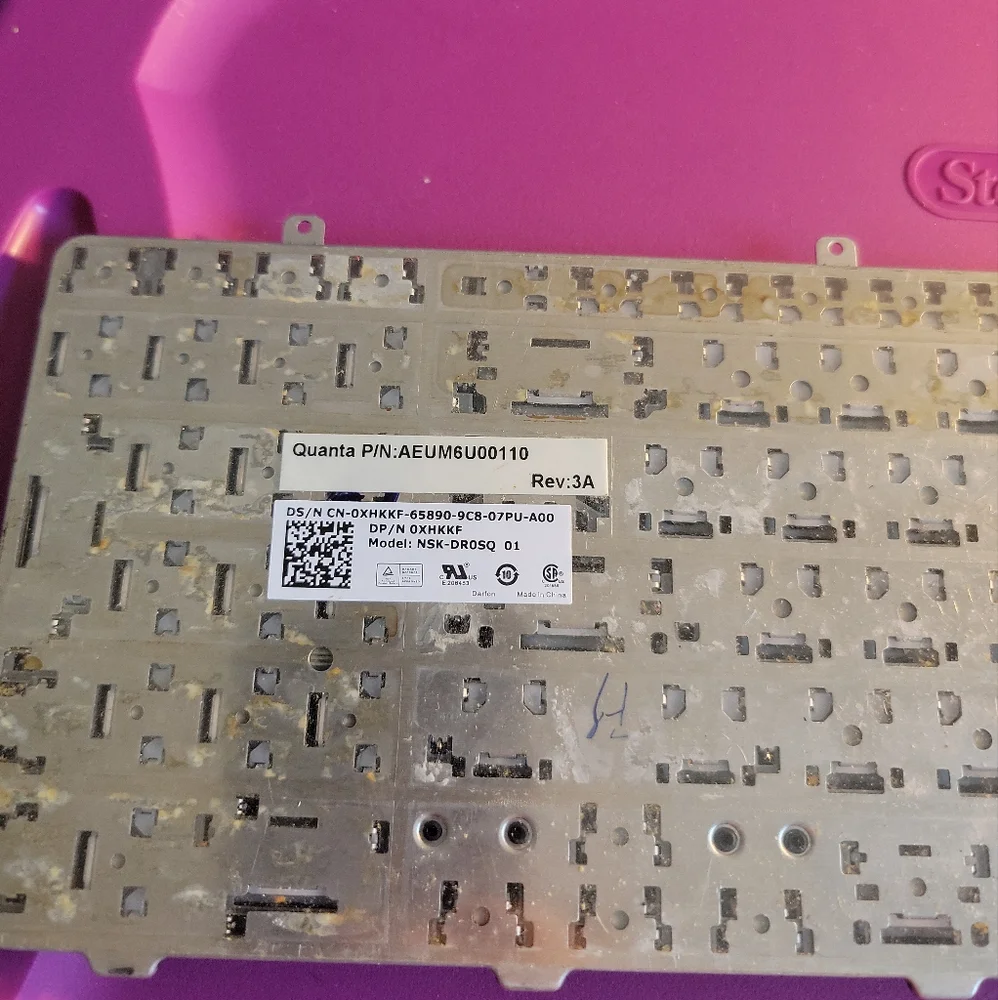 Dell Inspiron Laptop Keyboard NSK-DR0SQ
